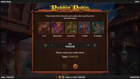 Robbin Robin slot screenshot 3