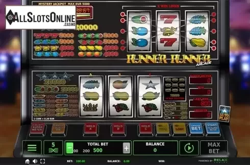 Game workflow 4. Runner Runner from StakeLogic