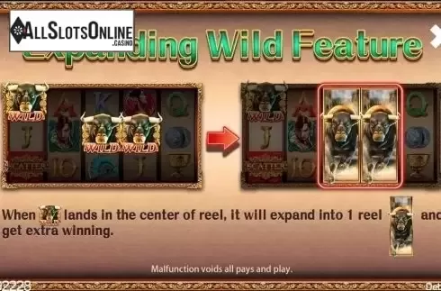 Expanding Wild. Running Toro from CQ9Gaming
