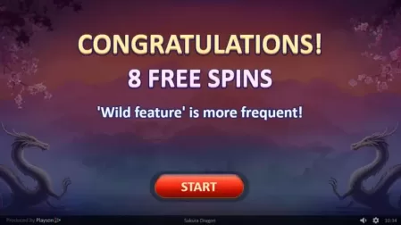 Sakura Dragon slot screenshot 4