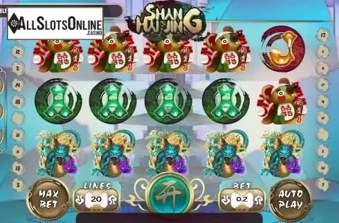 Reel Screen. Shan Hai Jing from Vela Gaming