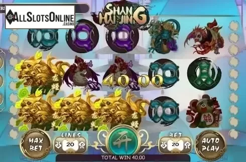 Win Screen. Shan Hai Jing from Vela Gaming