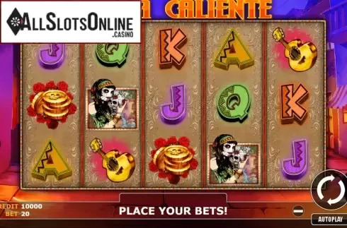Reel Screen. Siesta Caliente from Fils Game