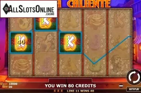 Win Screen 1. Siesta Caliente from Fils Game