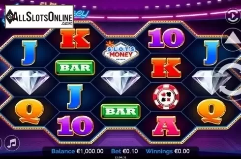 Reels screen. Slots of Money from Betdigital