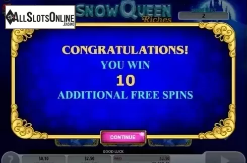 Free spins. Snow Queen (2by2 Gaming) from 2by2 Gaming