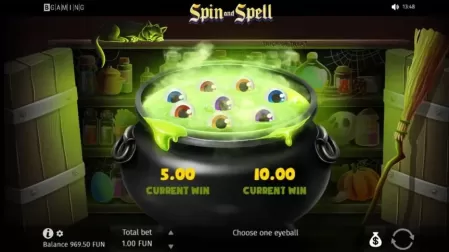 Spin and Spell slot screenshot 2
