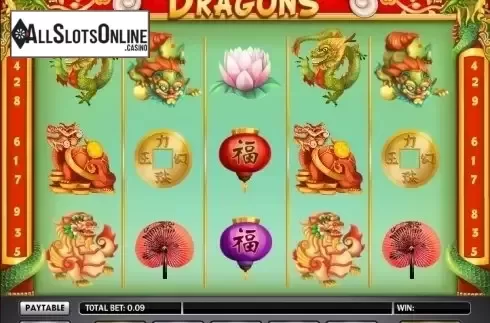Game Workflow screen. Spinning Dragons from Gamesys