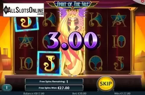 Free Spins 2. Spirit Of The Nile from Nucleus Gaming