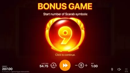 Spirit of Egypt: Hold and Win slot screenshot 3