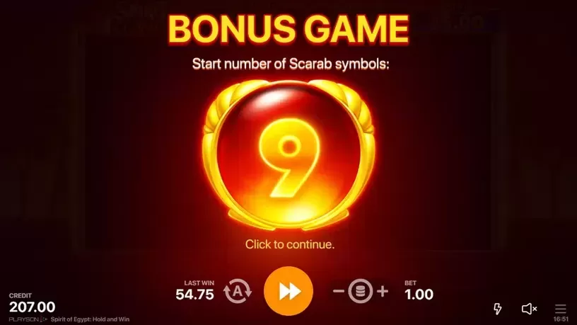 Spirit of Egypt: Hold and Win slot screenshot 3