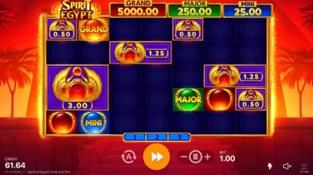 Spirit of Egypt: Hold and Win slot screenshot 9