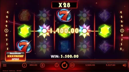 Starburst XXXtreme slot screenshot 5