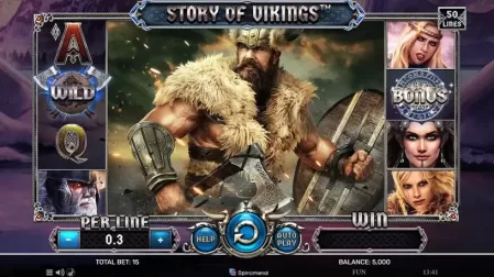 Story Of Vikings slot screenshot 1
