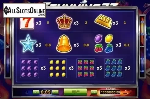 Screen2. Stunning 27 from BF games