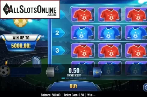 Game Screen. Supreme Football from IGT