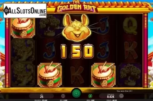 Win Screen 4. The Golden Rat (iSoftBet) from iSoftBet