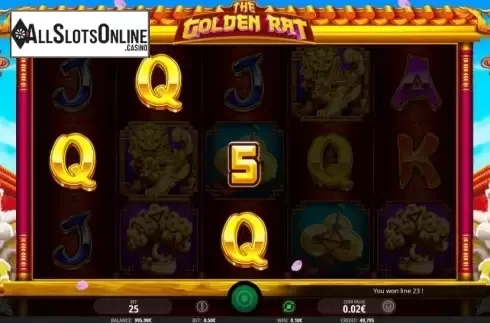 Win Screen 2. The Golden Rat (iSoftBet) from iSoftBet
