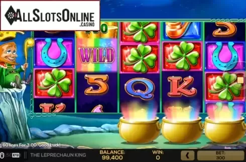 Win Screen 1. The Leprechaun King from High 5 Games