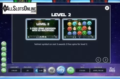 Features 1. The Space Game from ReelNRG