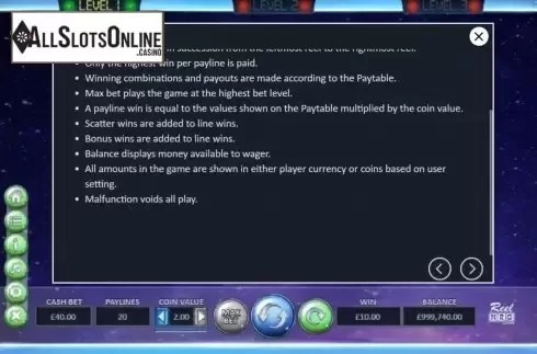 Game Rules 2. The Space Game from ReelNRG