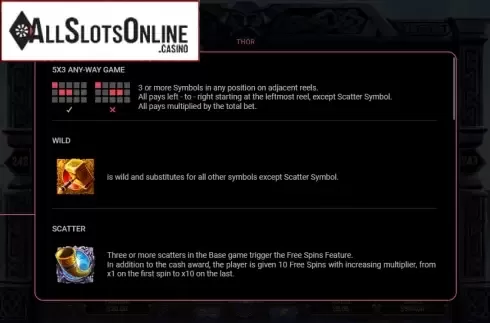Features. Thor The Trials of Asgard from GVG