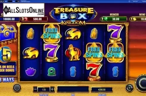 Free Spins Win Screen