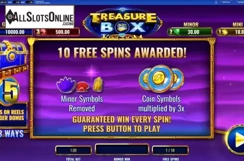 Free Spins Win Screen 2