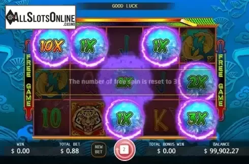 Bonus Game Screen