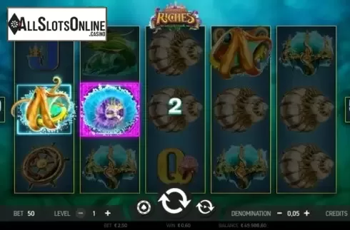 Win screen 2. Underwater Riches from FBM