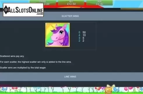 Screen3. Unicorn Bliss from Eyecon