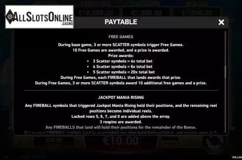 FS feature screen