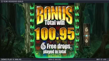 Voodoo Gold slot screenshot 5
