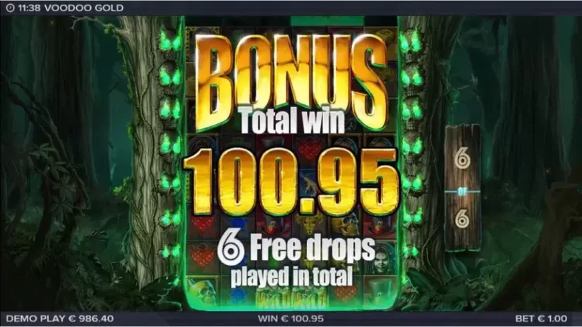 Voodoo Gold slot screenshot 5