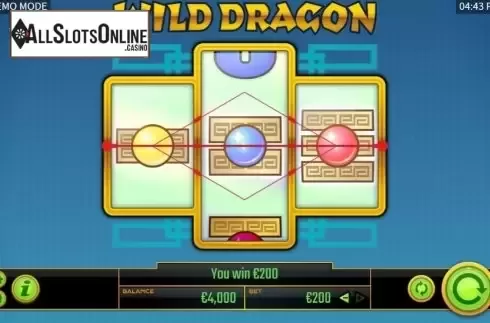 Win Screen 1. Wild Dragon (Golden Hero) from Golden Hero