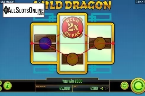 Win Screen 3. Wild Dragon (Golden Hero) from Golden Hero