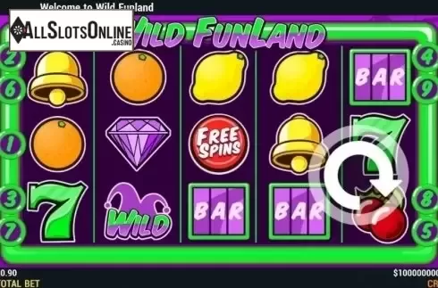 Reel Screen. Wild Funland from Slot Factory