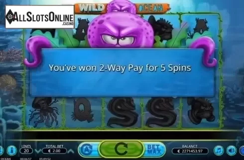 2-Way-Pay Feature 2. Wild Ocean from Booming Games