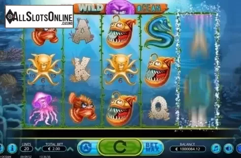 Reel Screen. Wild Ocean from Booming Games