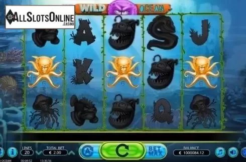 Octopus Bonus Wheel. Wild Ocean from Booming Games