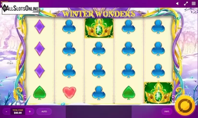 Screen 1. Winter Wonders (Red Tiger) from Red Tiger