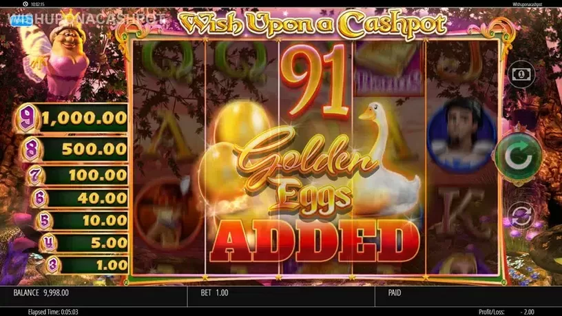 Wish Upon a Cashpot slot screenshot 2