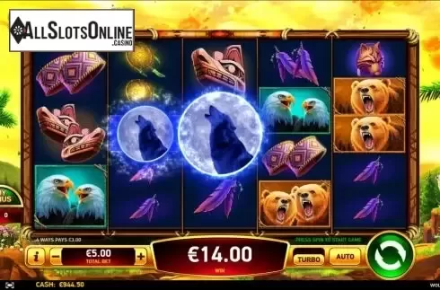 Win screen 3. Wolf Haven from Ruby Play