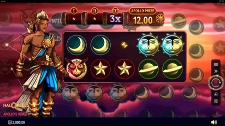 Apollo’s Rings slot screenshot 1