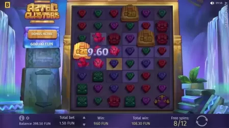 Aztec Clusters slot screenshot 5