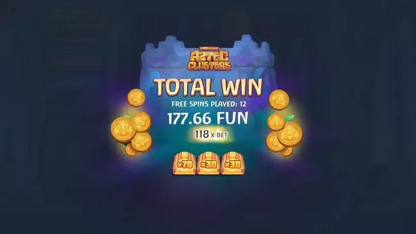 Aztec Clusters slot screenshot 6