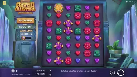 Aztec Clusters slot screenshot 1