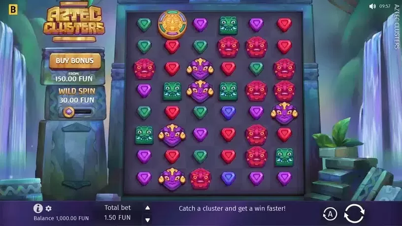 Aztec Clusters slot screenshot 1
