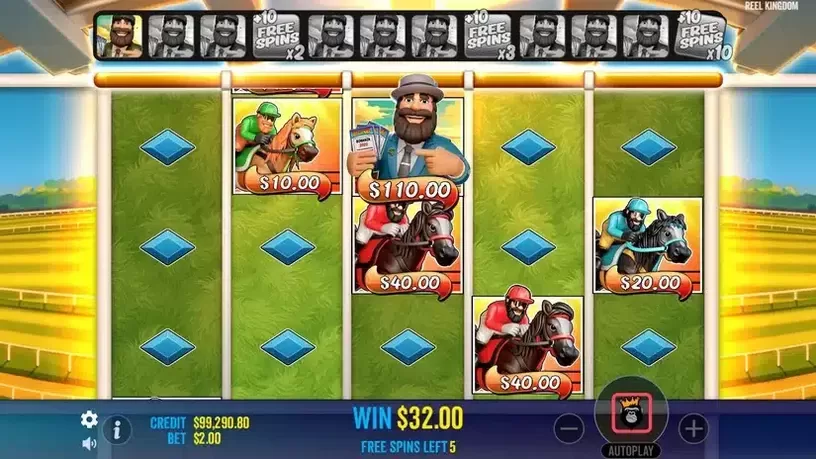 Big Bass Return to the Races slot screenshot 