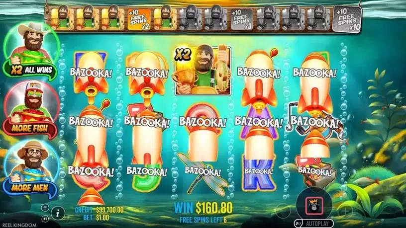 Big Bass Trophy Fishing slot screenshot 